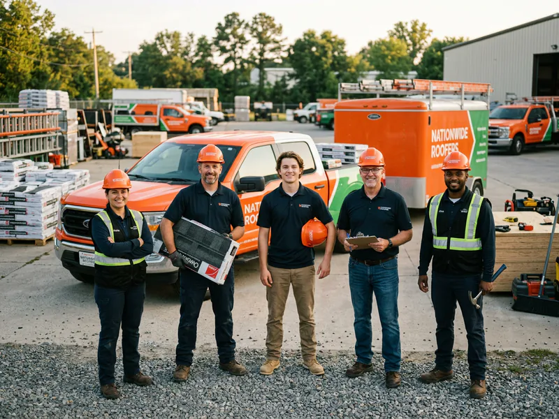 Natiowide Roofers - roof installation in Marlton near me